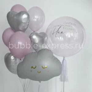 Композиция с Deco Bubble и фигурой "Облачко"